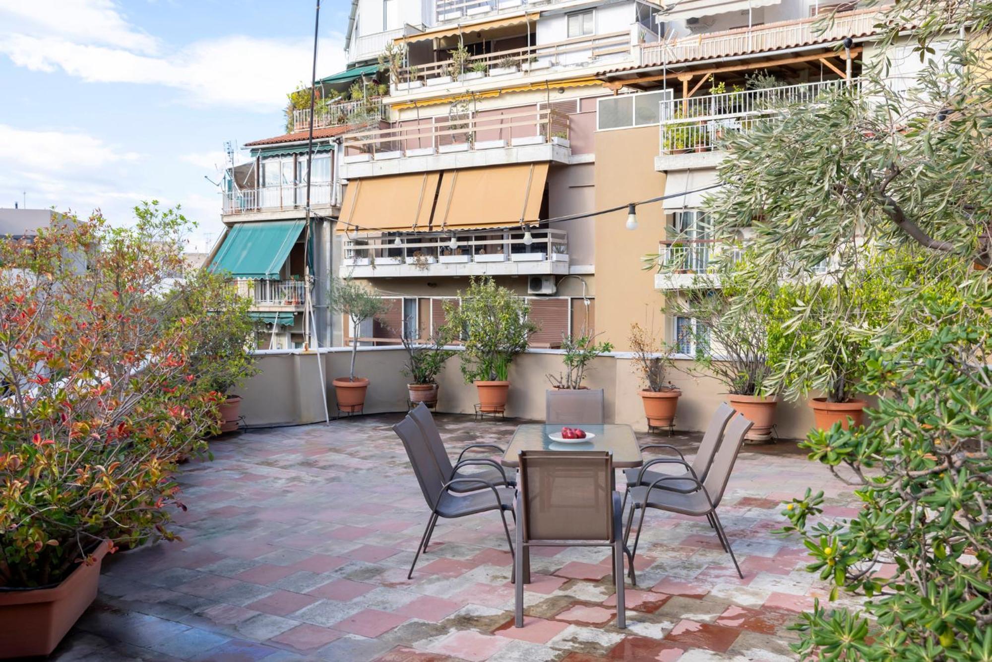 Acropolis Maisonette 3Br 6Ppl 15Min Metro&Museum Atena Exterior foto